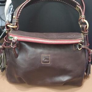 Dooney & Bourke Florentine Tomoro Brown Hobo Bag